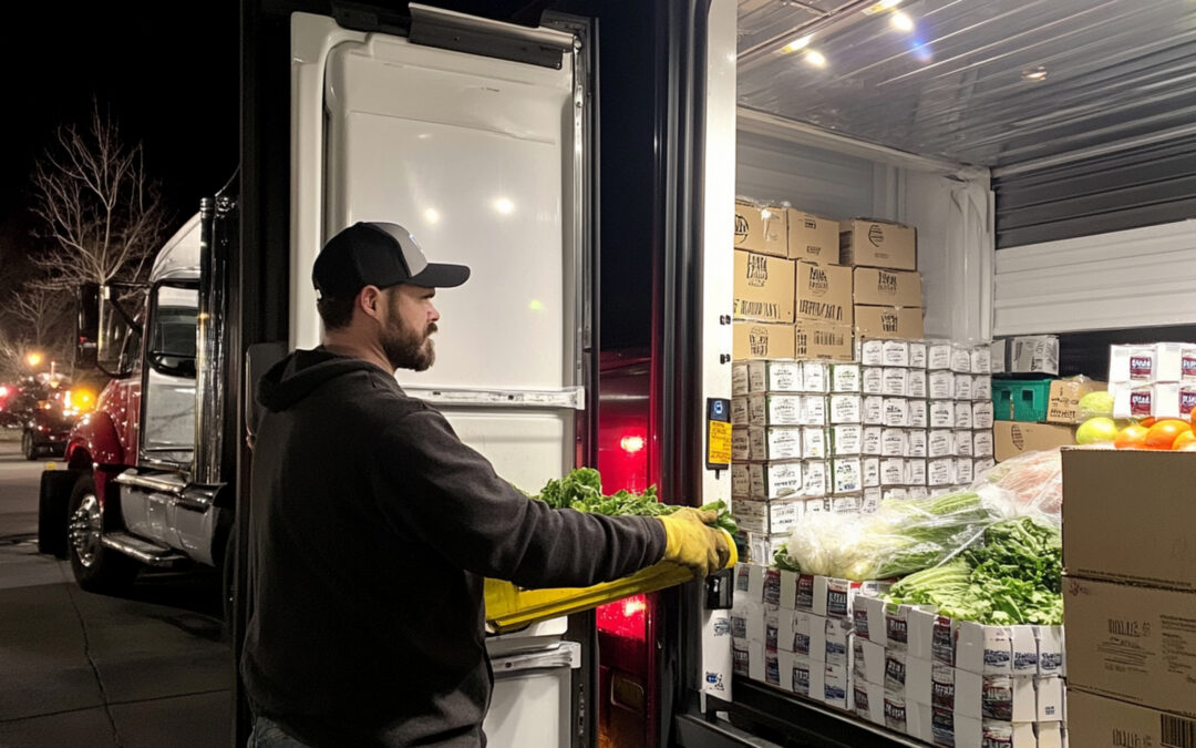 How Refrigerated Couriers Support Local Food Producers